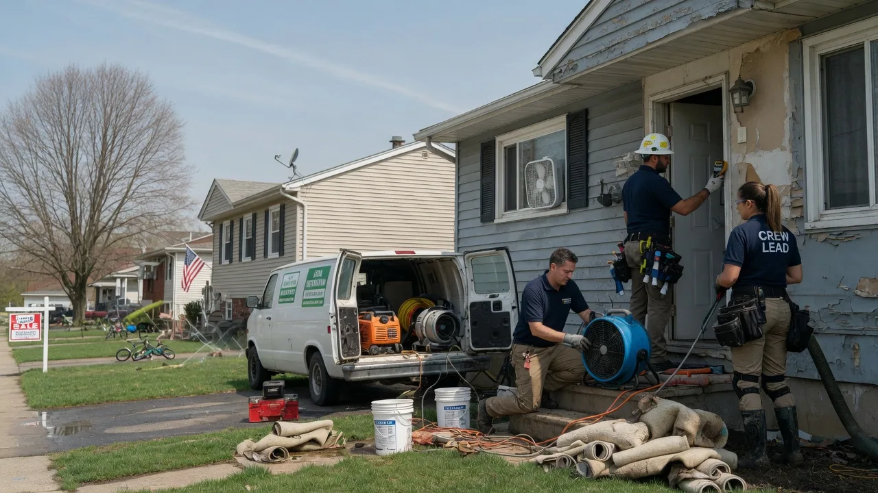 Flood Cleanup in Shullsburg, WI near me