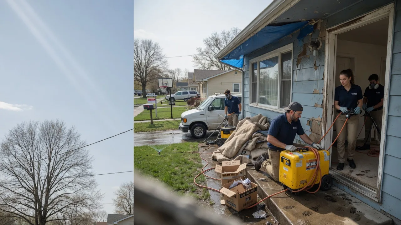 Basement Flood Cleanup in Shullsburg, WI near me